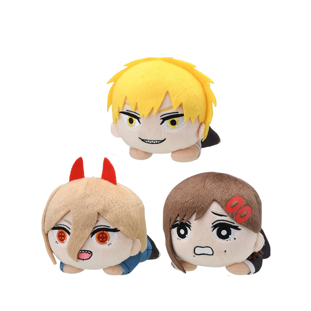 Chainsaw Man Denji / Power / Kobeni MP Nesoberi Lay-Down Plush by Sega (1 Random)