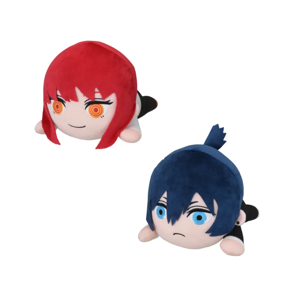 Chainsaw Man Makima and Aki Hayakawa 6" Lay-Down Plush by Sega (1 Random)