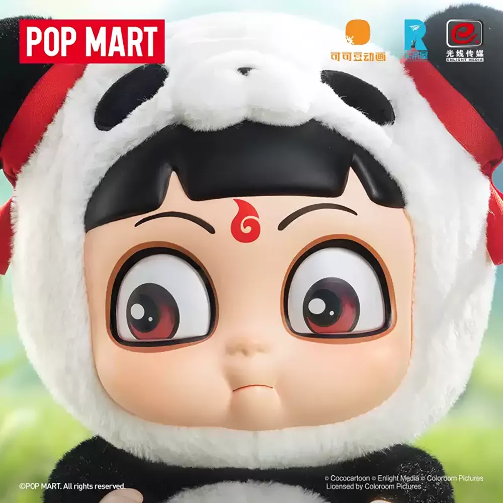 Nezha 2 Hug Series Vinyl Plush Doll Nezha'S Panda Edition By Pop Mart - Image 3