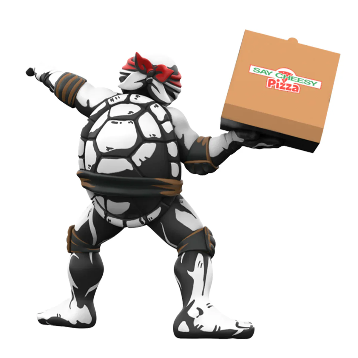 Teenage Mutant Ninja Turtles - Raphael Pizza Bomber By Ndikol X Mighty Jaxx - Image 4