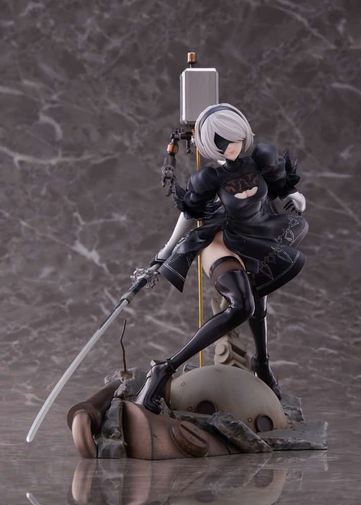 NieR : Automata Ver1. 1a 2B (Deluxe Ver.) (re-run) 1/7 Scale Figure By Aniplex - Image 3