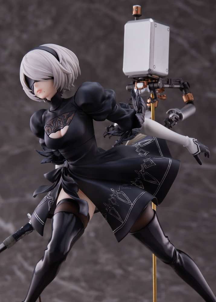 NieR : Automata Ver1. 1a 2B (Deluxe Ver.) (re-run) 1/7 Scale Figure By Aniplex - Image 4