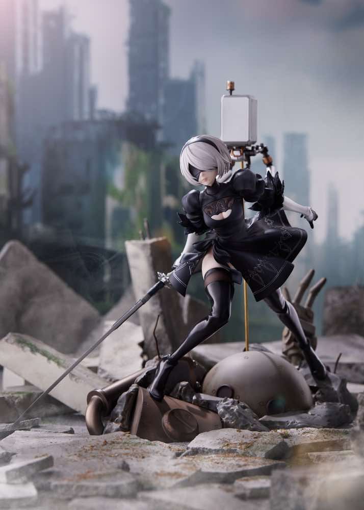 NieR : Automata Ver1. 1a 2B (Deluxe Ver.) (re-run) 1/7 Scale Figure By Aniplex - Image 5