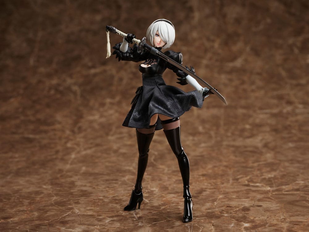 NieR Automata Ver 1.1a BUZZmod. 2B 1/12 scale action figure By ANIPLEX - Image 5