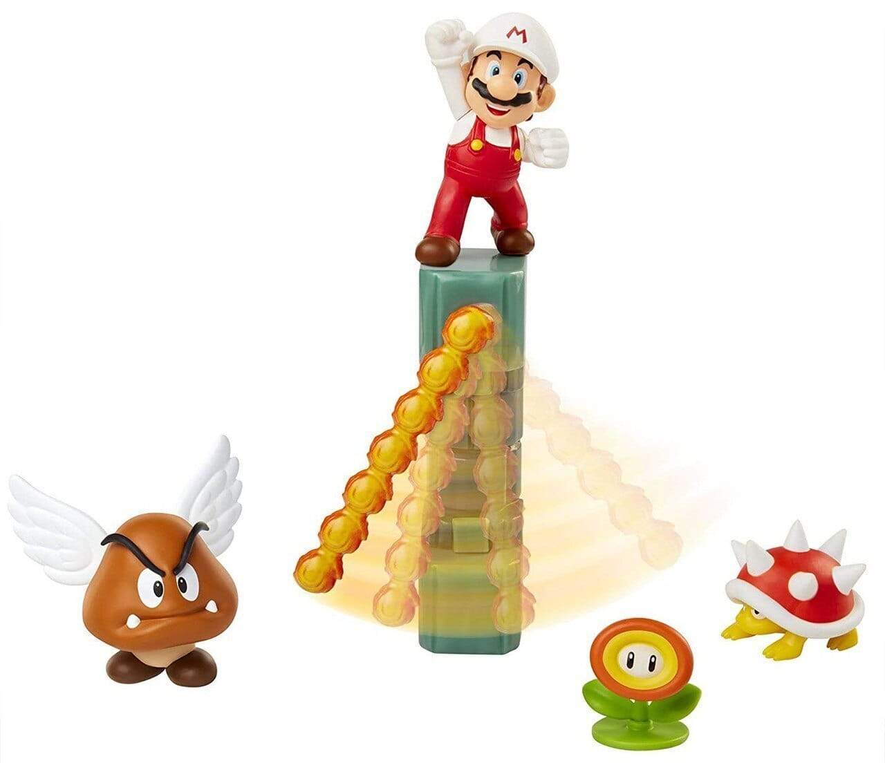 Nintendo 2.5" Fig 5-Pack Lava Castle Diorama Set - Image 2