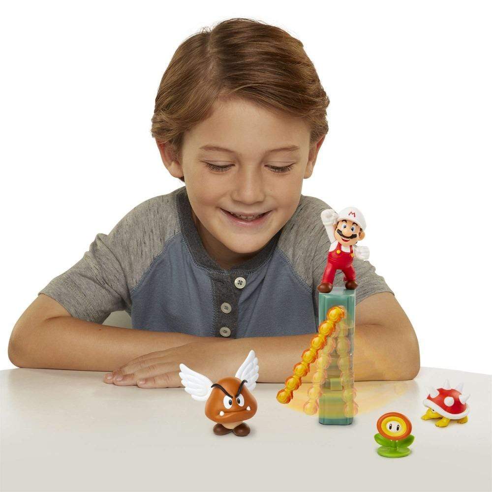 Nintendo 2.5" Fig 5-Pack Lava Castle Diorama Set - Image 5