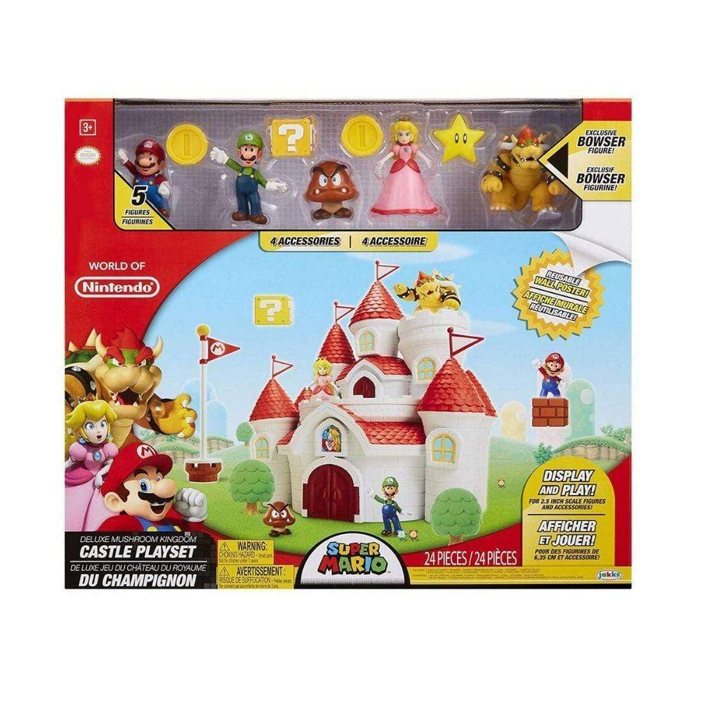 Nintendo 2.5" Mushroom Kingdom Castle Playset - Image 3