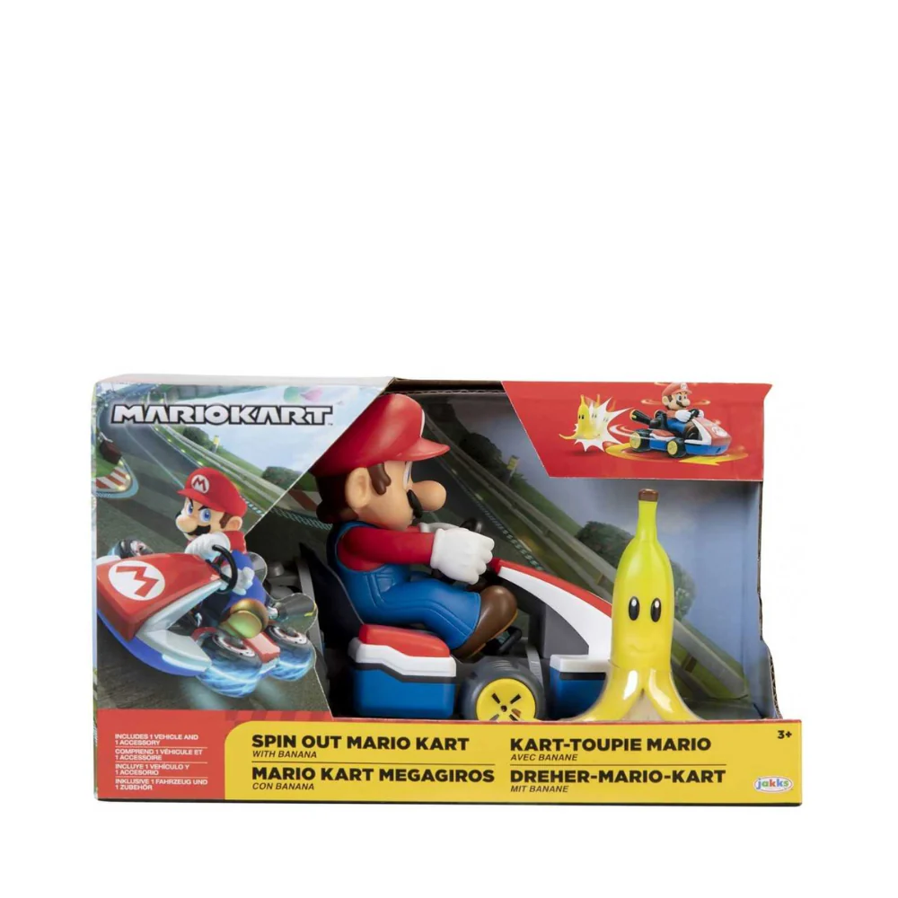 Nintendo 2.5" Spin Out Kart - Mario