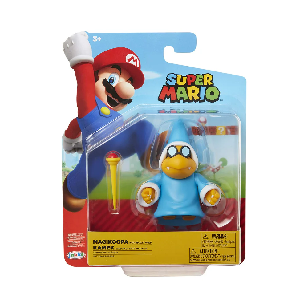 Nintendo 4" Figure Wave #25 - Magikoopa with Wand