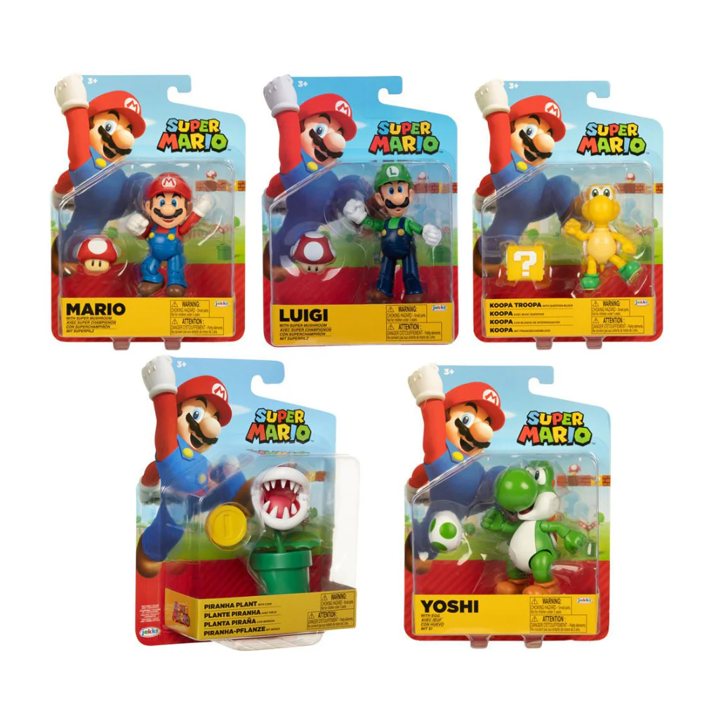 Nintendo 4" Figure Wave #29 (Assorted Random)