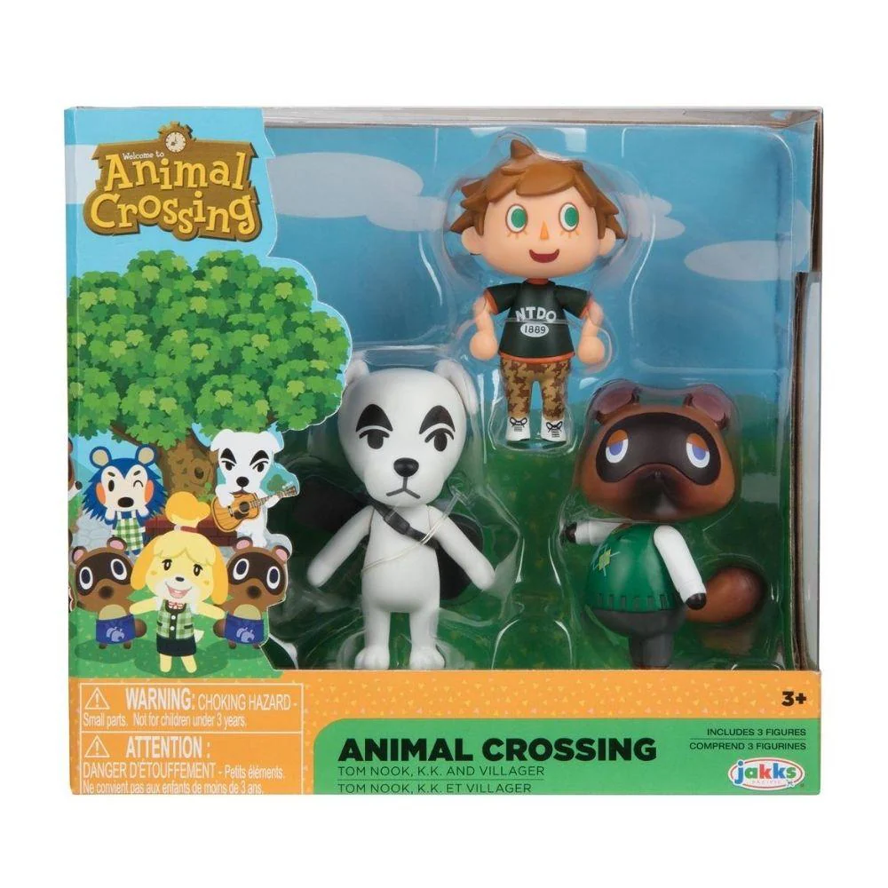 Nintendo Animal Crossing 2.5" Fig 3-pk - Image 2