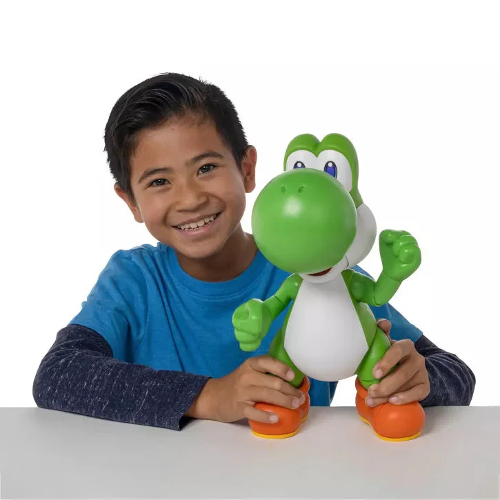 Nintendo Super Mario Let's Go Yoshi! 14" Figure - Image 4