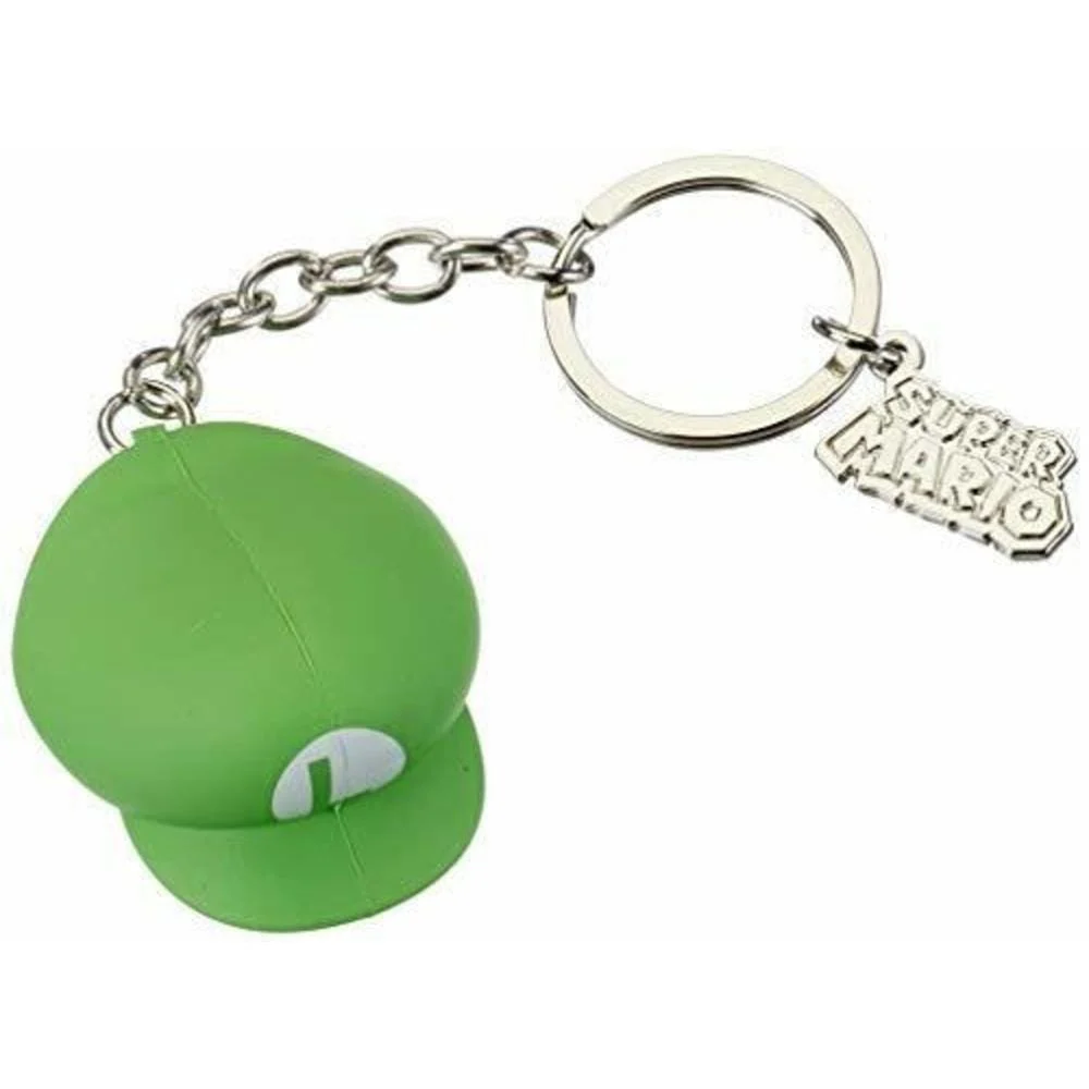 Nintendo - Luigi Hat 3D Rubber Keychain