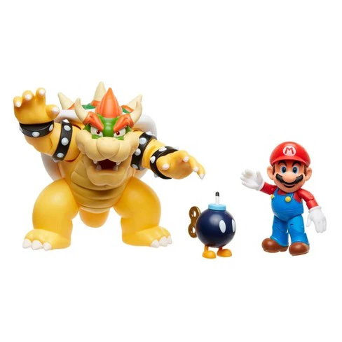 Nintendo Mario vs. Bowser Diorama Set (Wave 1) - Image 2