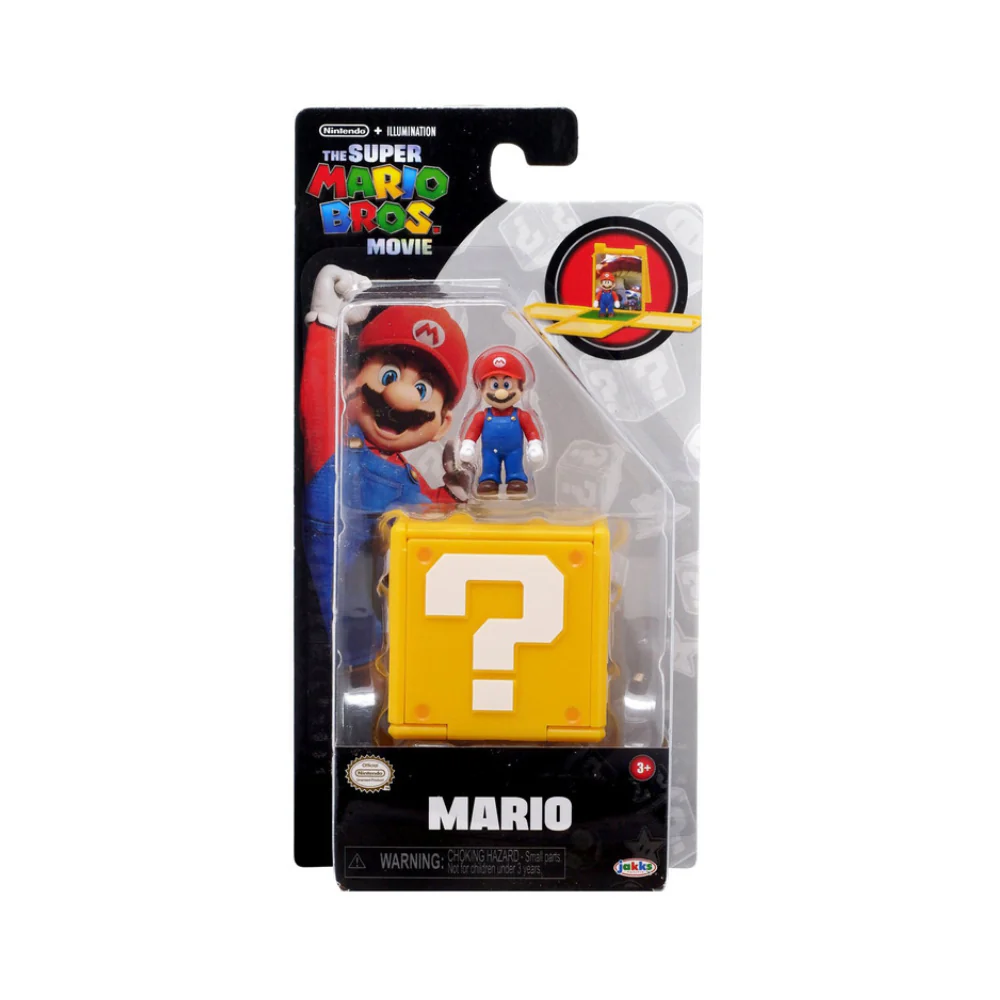 Nintendo Super Mario Movie 1.25" Mini Action Figure - Mario