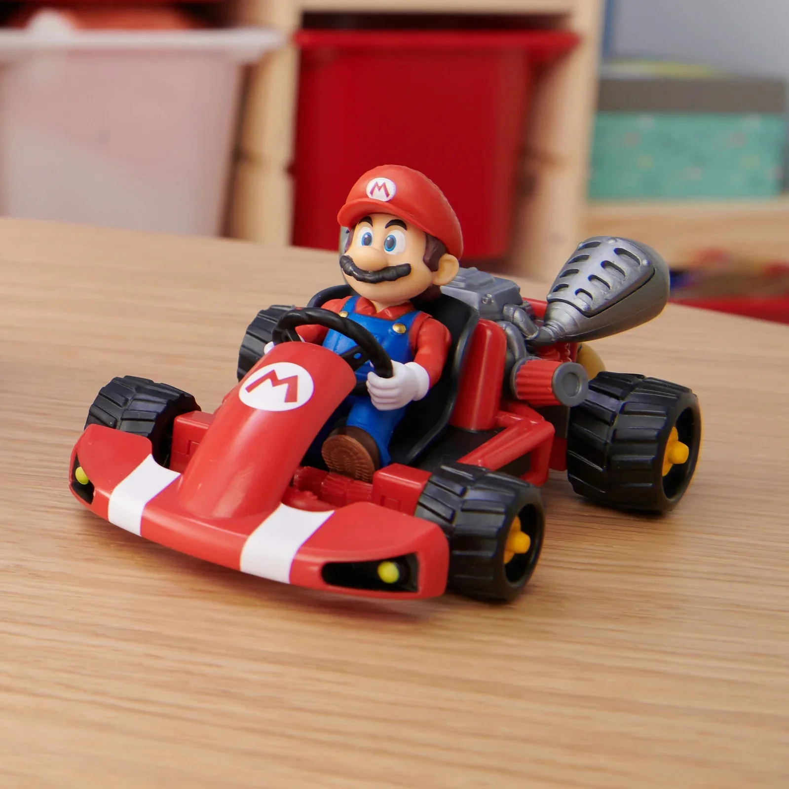 Nintendo Super Mario Movie 2.5" Figure with Kart Set  - Mario - Image 3