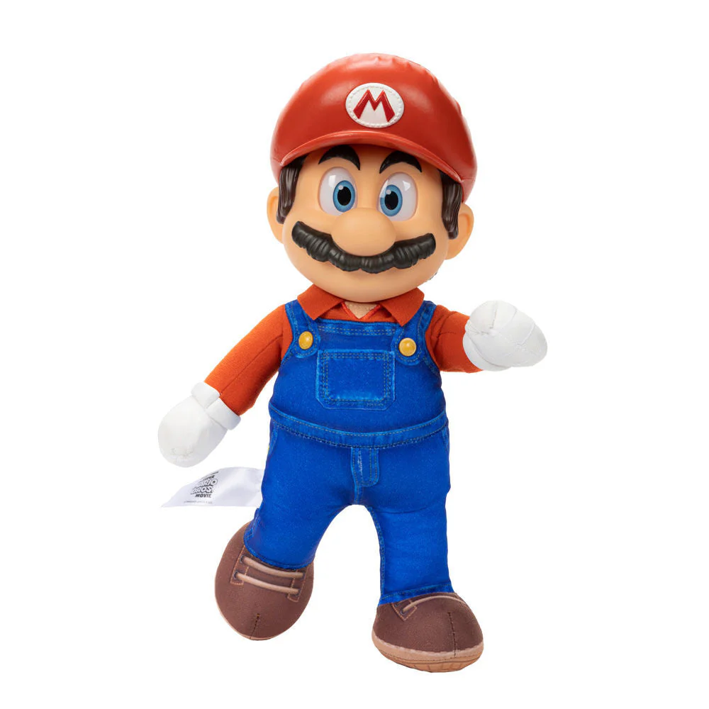 The Super Mario Bros. Movie - 14" Posable Plush - Mario - Image 3