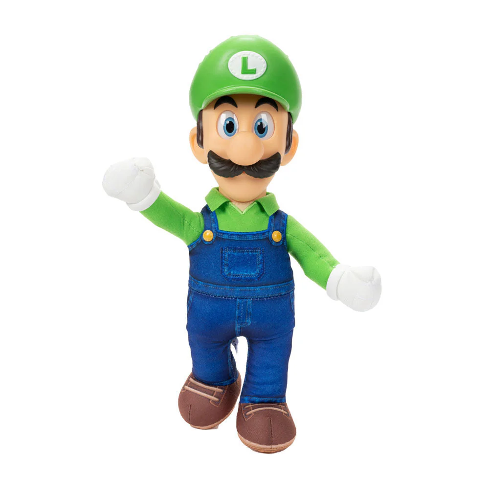 The Super Mario Bros. Movie - 15" Posable Plush - Luigi - Image 4
