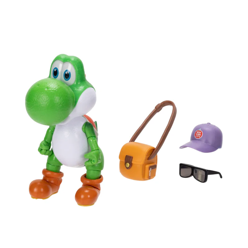 Nintendo Super Mario2 Movie 5" Fig Wave #1 Yoshi 4 By Jakks Pacific - Image 2