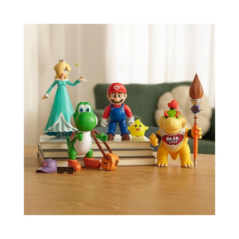 Nintendo Super Mario2 Movie 5" Fig Wave #1 Yoshi 4 By Jakks Pacific - Image 3