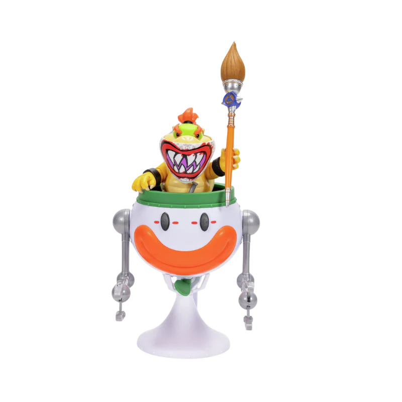 Nintendo Super Mario2 Movie Fig Pack - Bowser Jr. & Clown Ca By Jakks Pacific