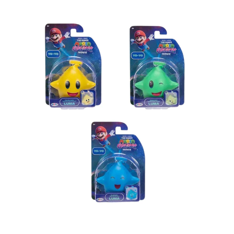 Nintendo Super Mario2 Movie YO-YO Luma Green 3 CDU By Jakks Pacific - Image 3