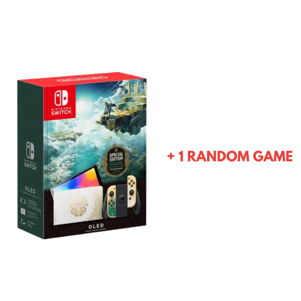 Nintendo Switch – OLED Console - Zelda + 1 Game