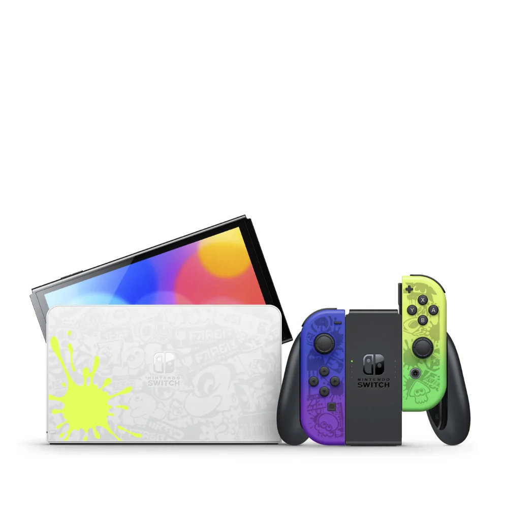 Nintendo Switch : OLED Model Splatoon 3 Special Edition - Image 2