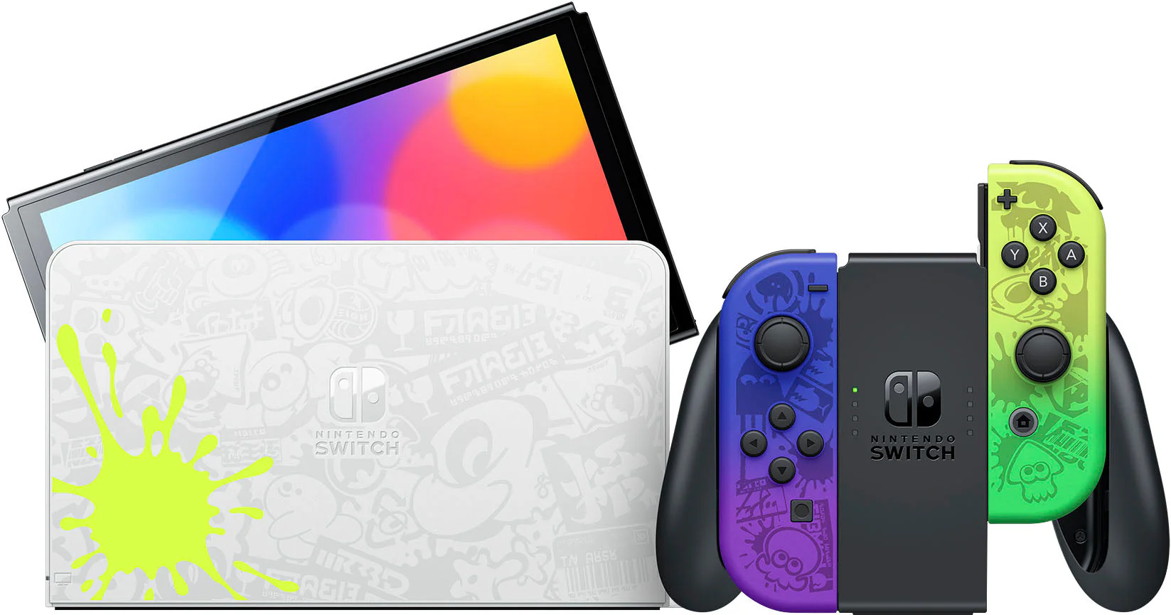 Nintendo Switch : OLED Model Splatoon 3 Special Edition - Image 5