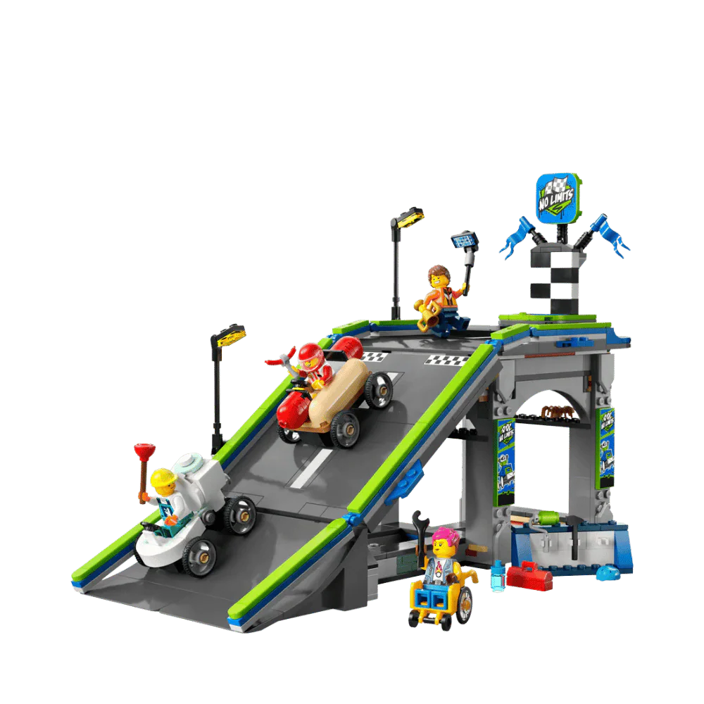 No Limits: Race Car Ramp Track Lego Creator By Lego