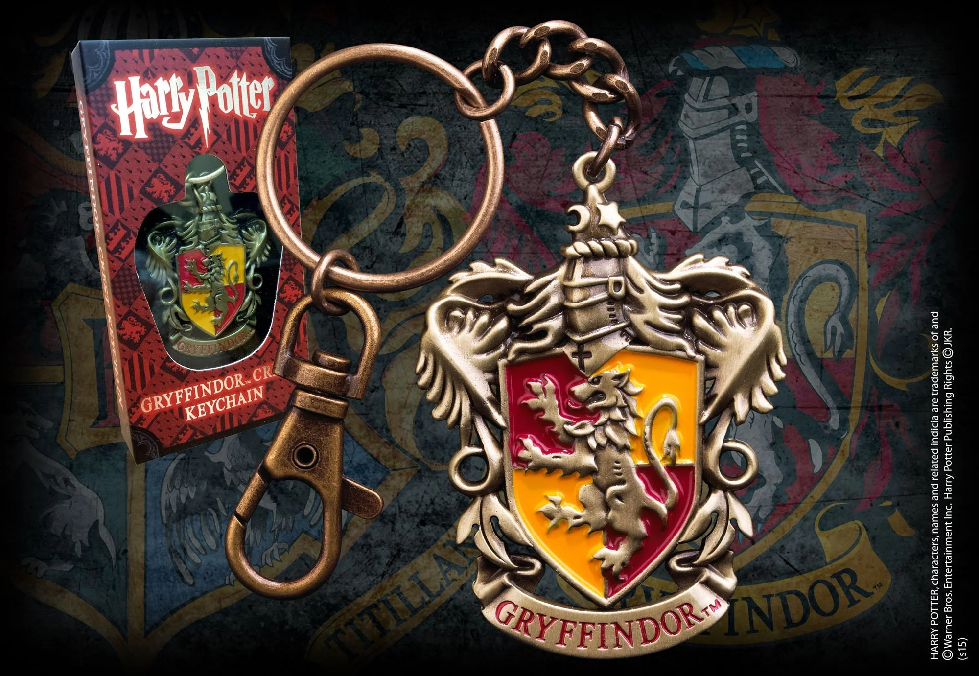 Noble: Harry Potter - Gryffindor Crest Keyring - Image 2