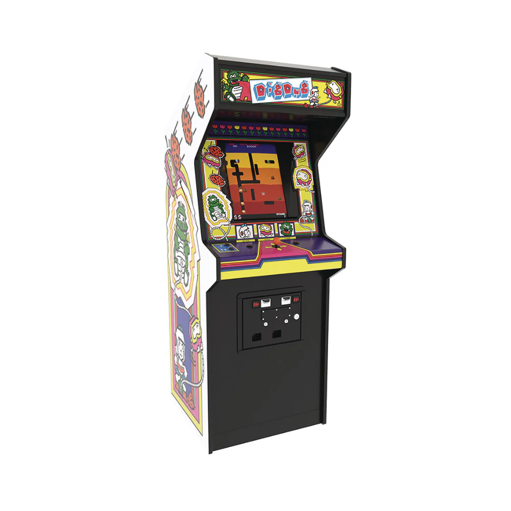 Dig Dug Quarter Size Arcade Cabinet