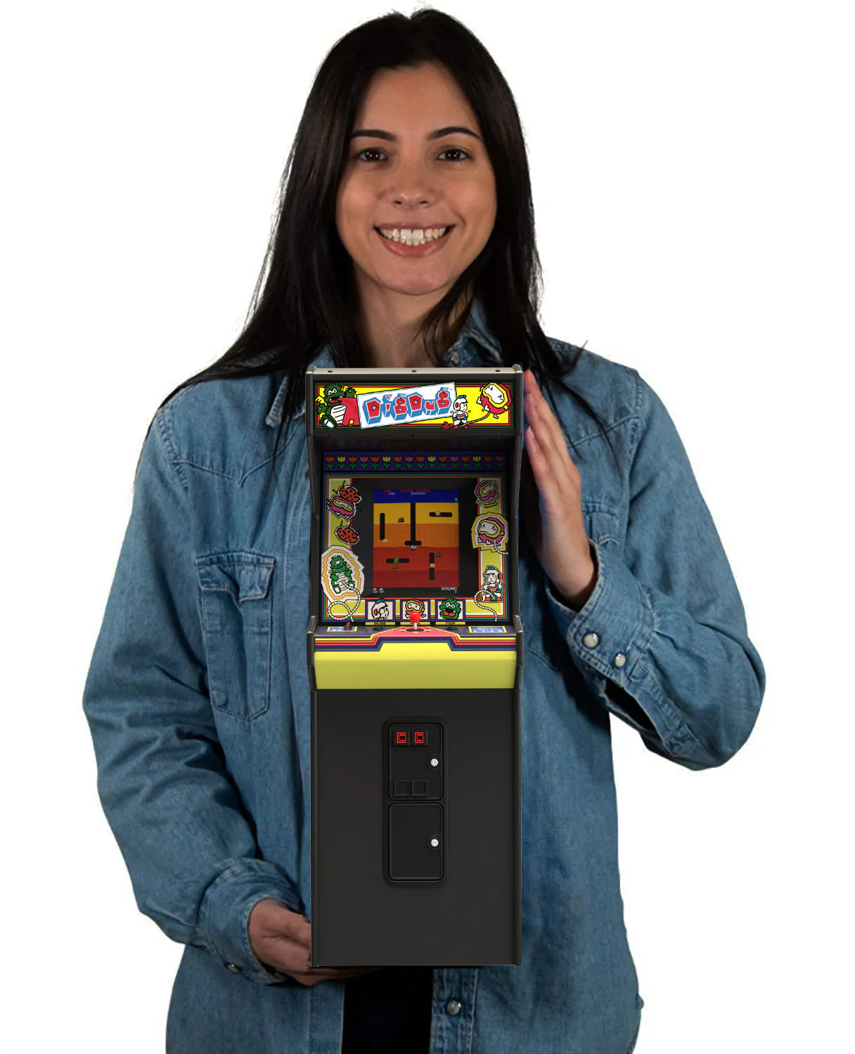 Dig Dug Quarter Size Arcade Cabinet - Image 2