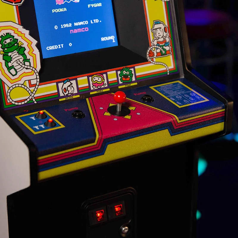 Dig Dug Quarter Size Arcade Cabinet - Image 5