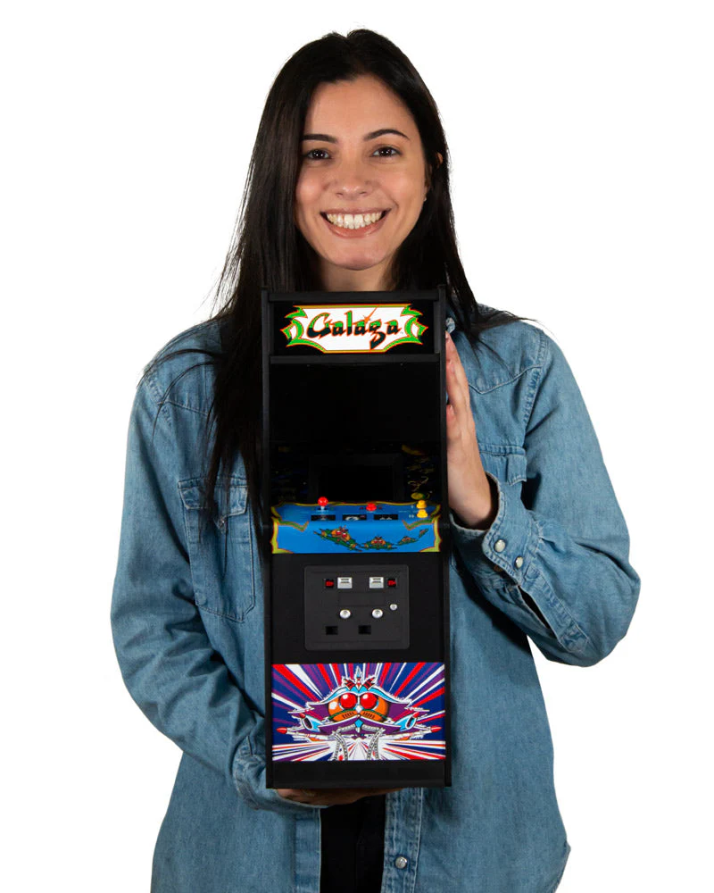 Galaga Quarter Size Arcade Cabinet - Image 2