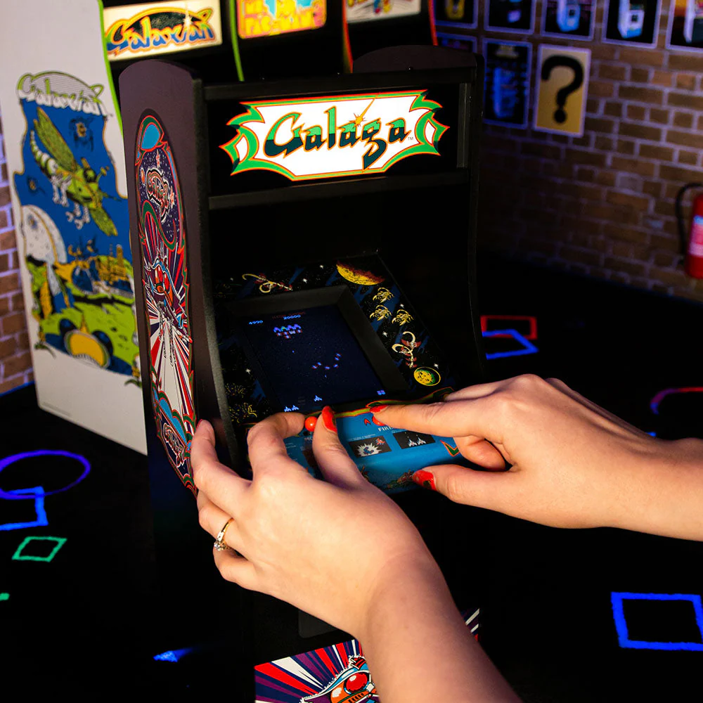 Galaga Quarter Size Arcade Cabinet - Image 4
