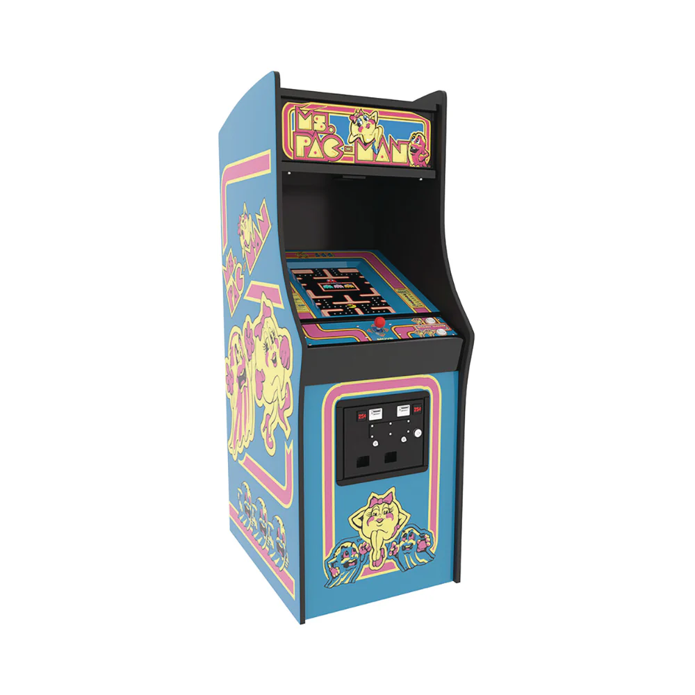 Ms Pac-Man Quarter Size Arcade Cabinet