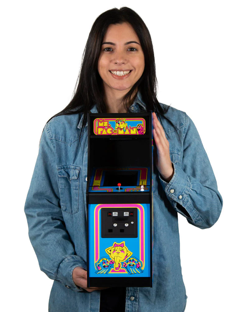 Ms Pac-Man Quarter Size Arcade Cabinet - Image 2