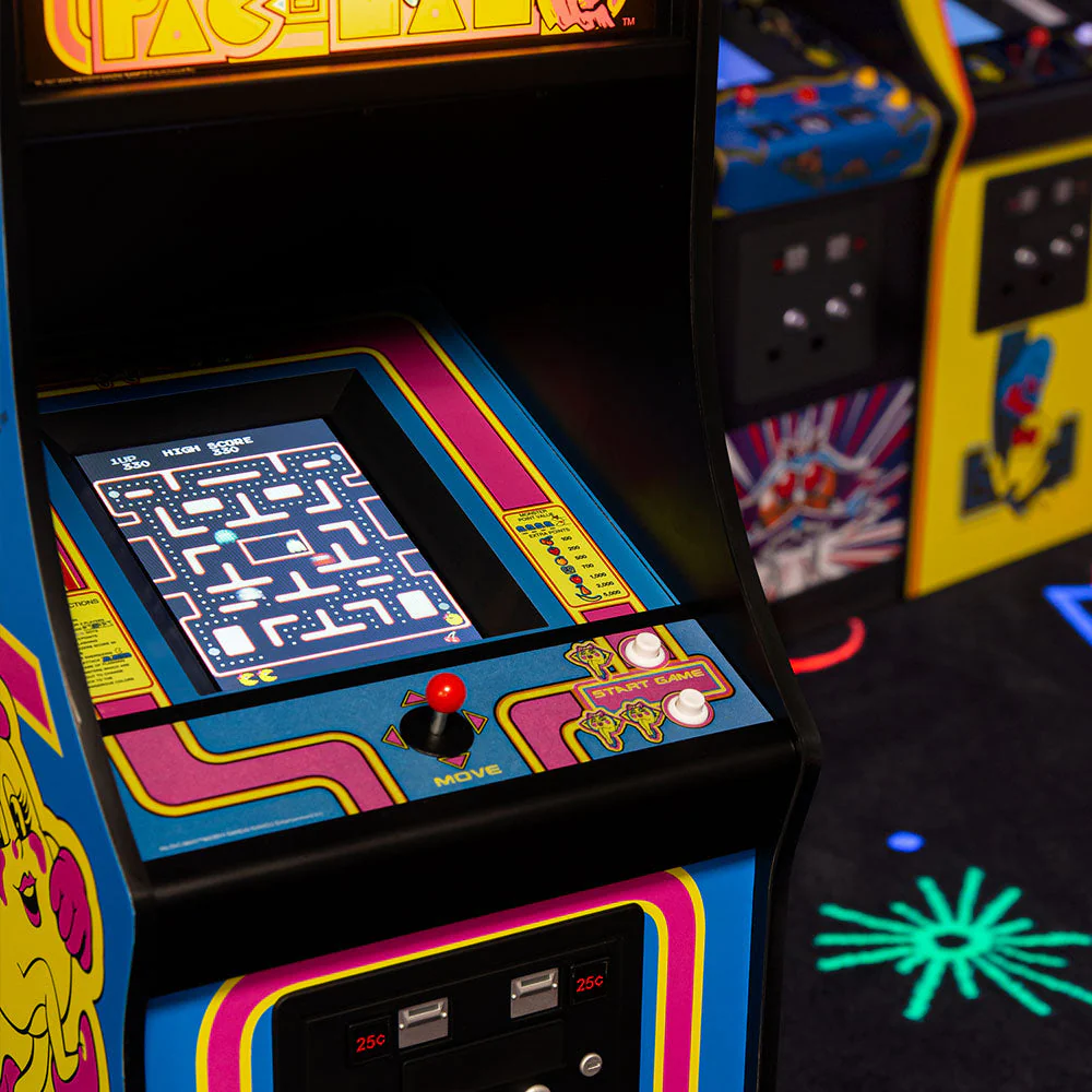 Ms Pac-Man Quarter Size Arcade Cabinet - Image 5