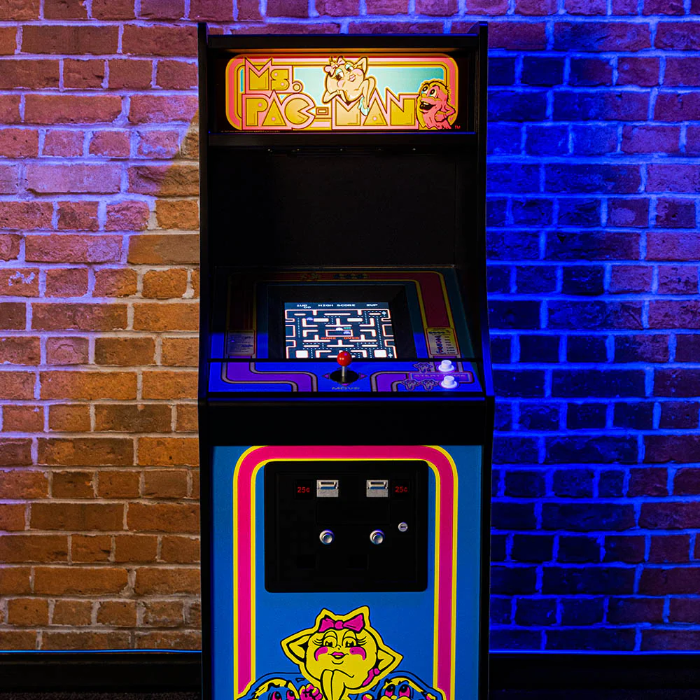 Ms Pac-Man Quarter Size Arcade Cabinet - Image 6
