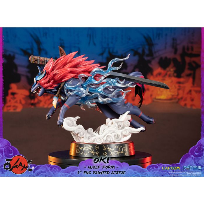 OKAMI: OKI (WOLF FORM) PVC STATUE BY FIRST 4 FIGURES - Image 3