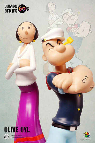 Olive Oyl - 90th anniversary 60cm (Retro) Figure By ZCWO - Image 5