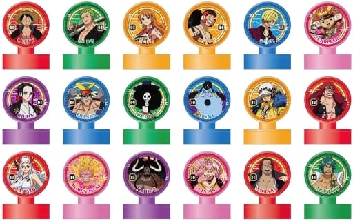 ONCE PIECE STAMP COLLECTION By Bandai - Image 2