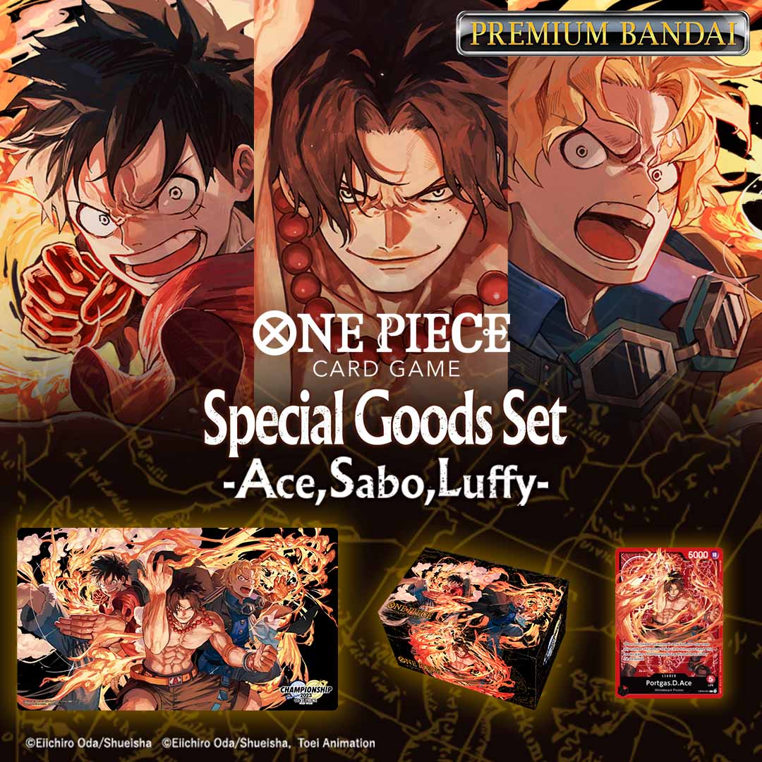 One Piece Card Game Special Goods Set Ace/Sabo/Luffy - Image 2