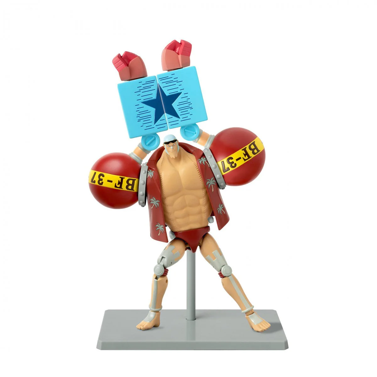 One Piece Franky 6.5 Anime Heroes Action Figure by Bandai - Image 2