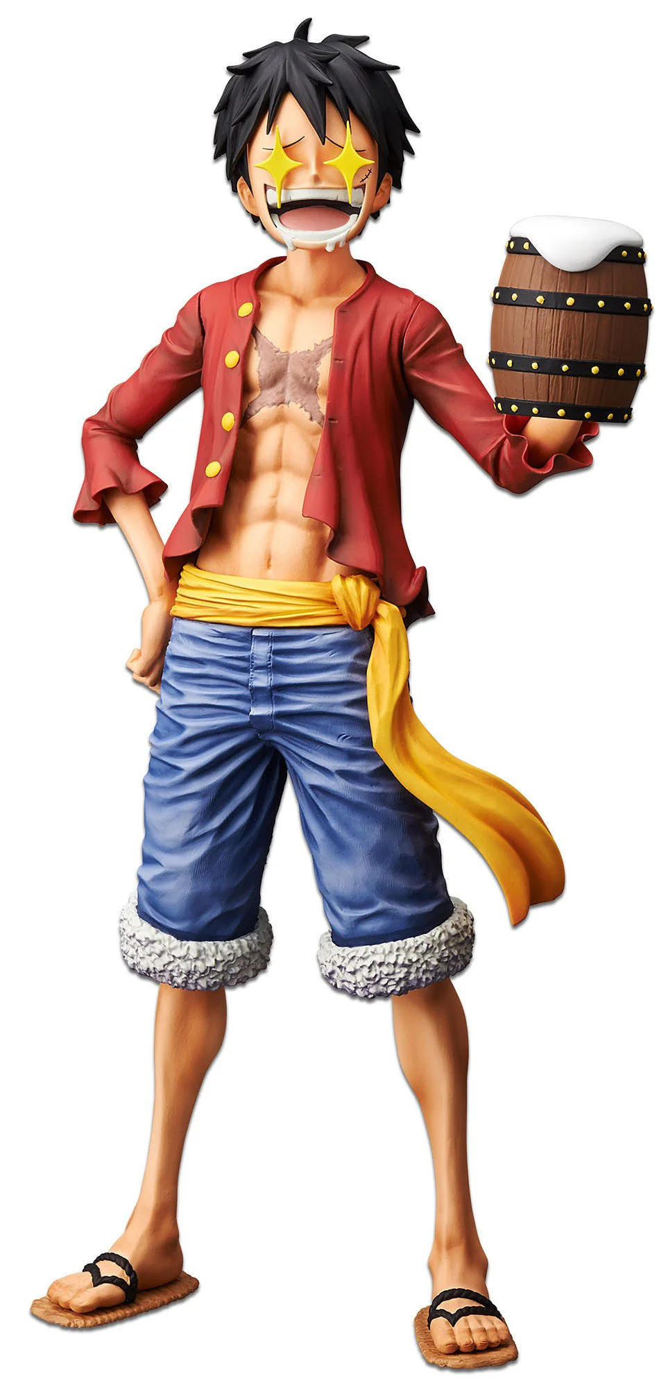 One Piece: Monkey D Luffy Grandista Nero Figure by Banpresto - Image 2
