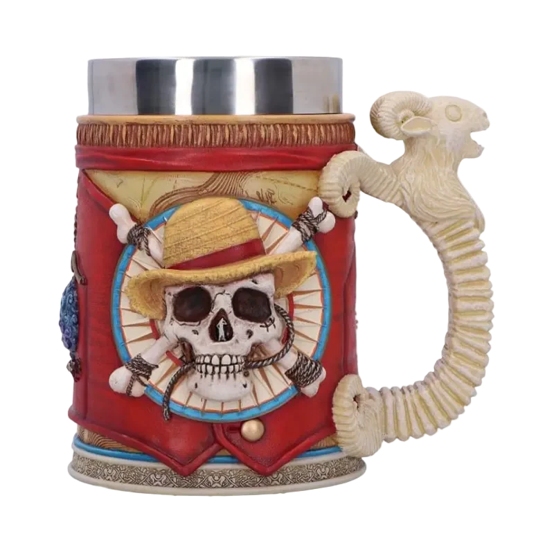 One Piece Luffy Tankard Display By Nemesis Now
