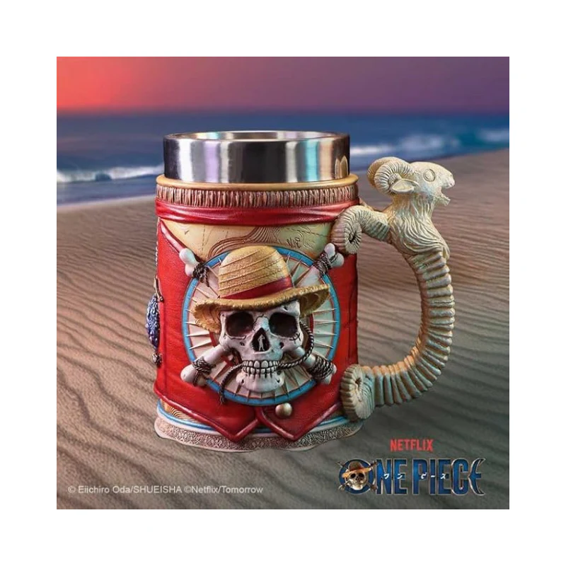 One Piece Luffy Tankard Display By Nemesis Now - Image 6