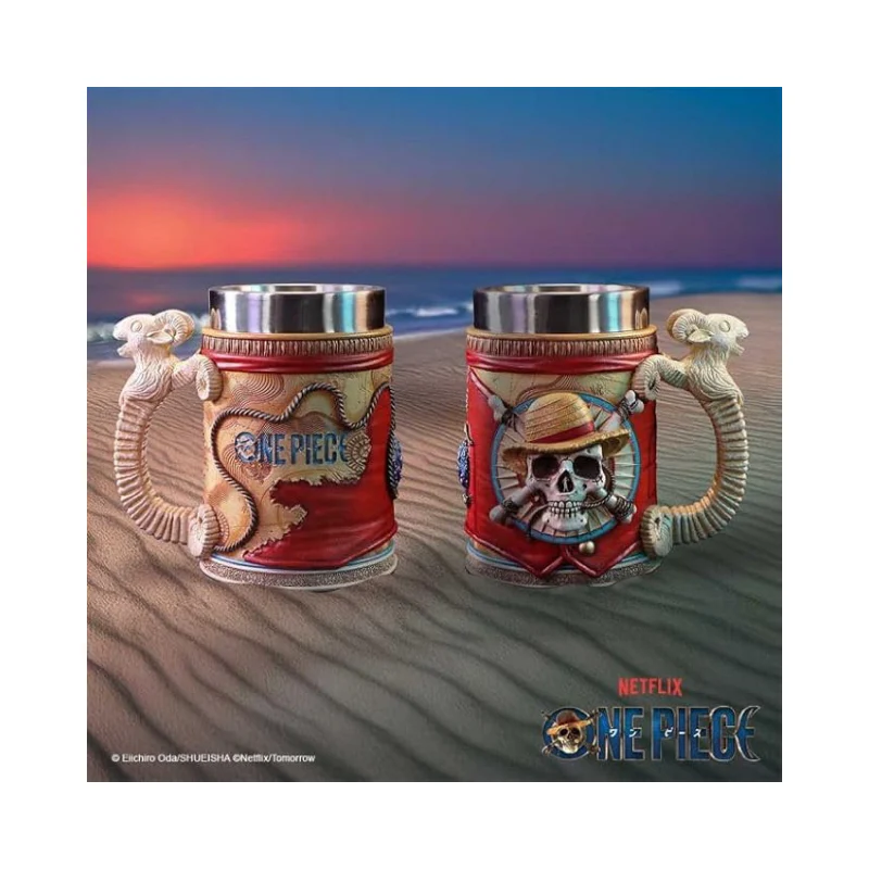 One Piece Luffy Tankard Display By Nemesis Now - Image 7