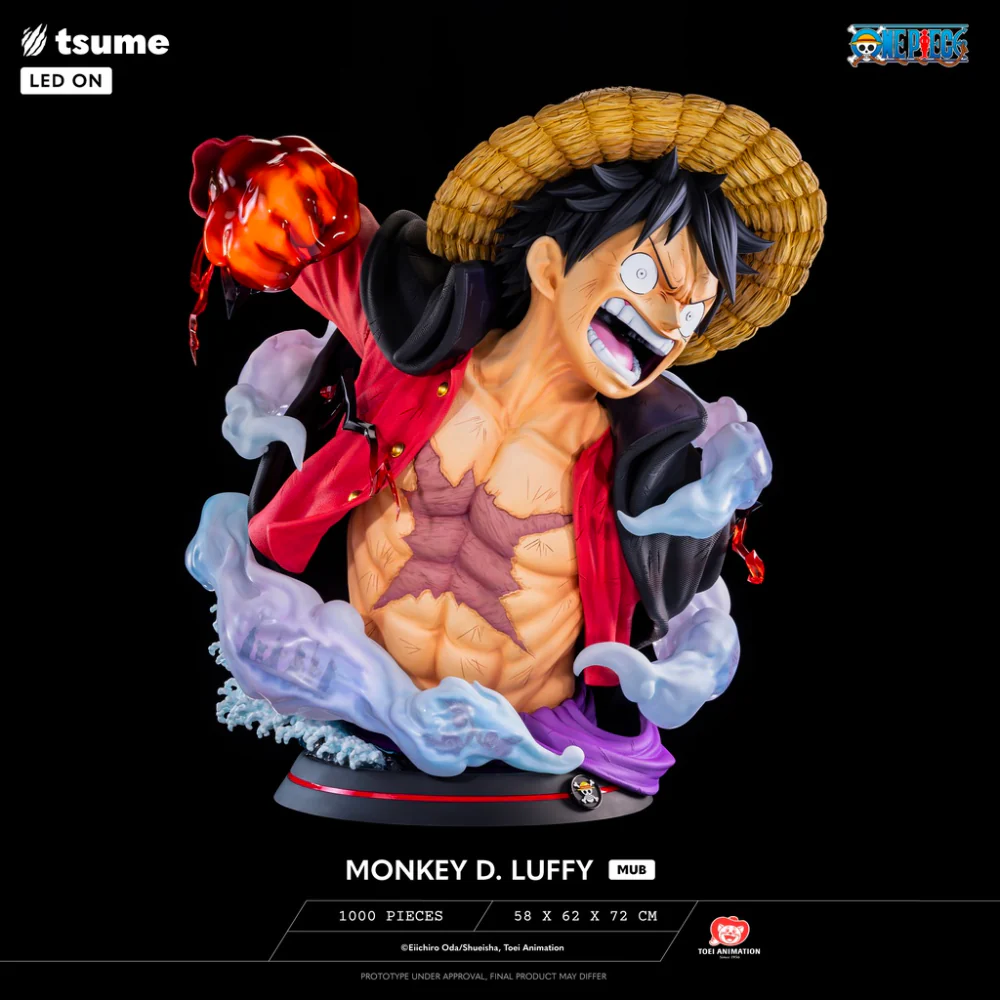 One Piece M.U.B. Monkey D. Luffy Limited Edition Bust - Image 4